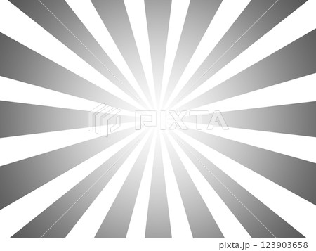 黒色と白色の集中線 背景素材 黒色と白色の集中線 背景素材 123903658