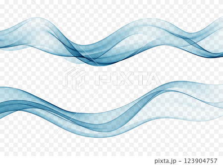 Blue wave flow color, abstract wave design element. Blue wave flow color, abstract wave design element. 123904757