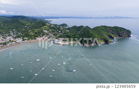 Pier in San Juan Del Sur Pier in San Juan Del Sur 123905659