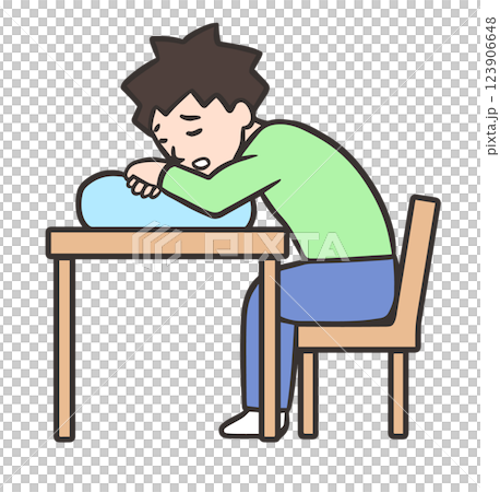 Orthopnea, man sitting in chair leaning against cushion 123906648
