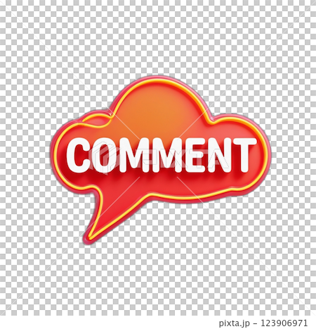 Neon colored speech bubbles with text Neon colored speech bubbles with text 123906971