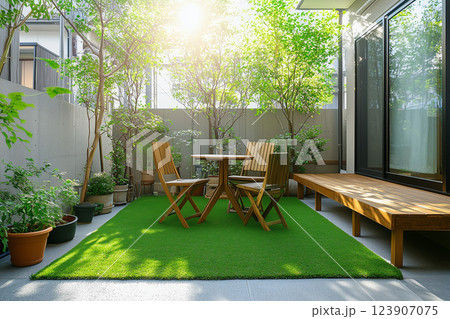 住宅イメージ 小さな憩いのスペース 住宅イメージ 小さな憩いのスペース 123907075