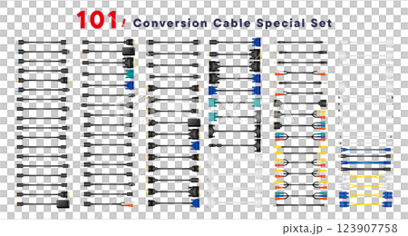 Conversion cable special set 101 123907758