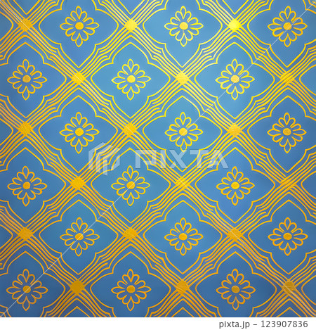 綺麗なシームレスのパターン素材 123907836