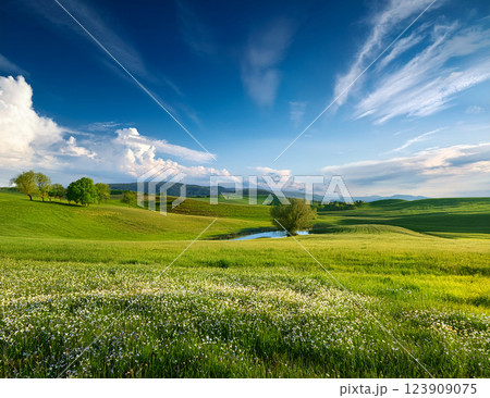 5月の青空 123909075