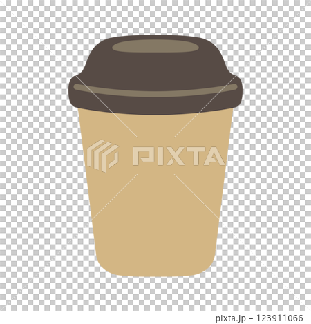 コーヒーの入ったカップ 123911066