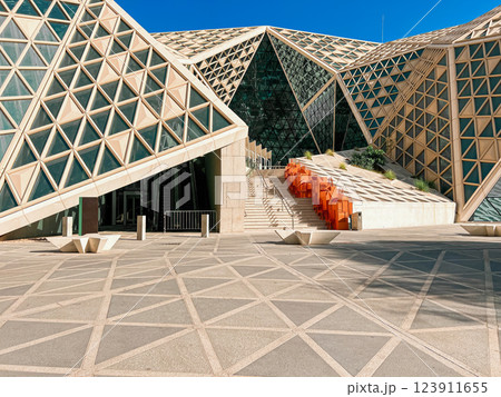 Modern Geometric Architecture at King Abdullah Financial District Modern Geometric Architecture at King Abdullah Financial District 123911655