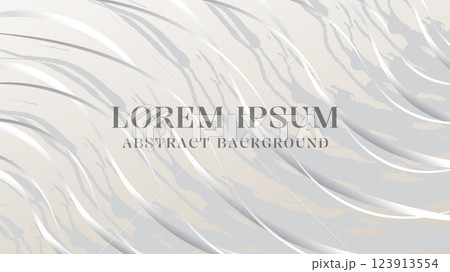 Elegant Flowing Abstract Background in Neutral Tones 123913554