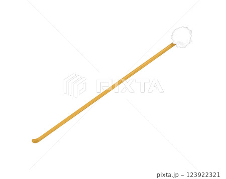 木製の耳かきと梵天 耳掃除 木製の耳かきと梵天 耳掃除 123922321