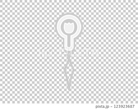 糸通しをイメージしたイラスト 123923687
