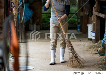 involved with horses involved with horses 123926072