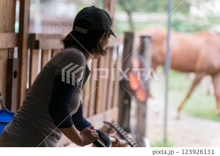 involved with horses 123926131