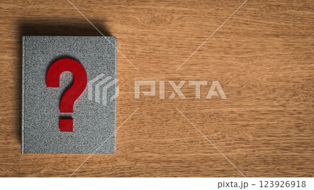 The Question book for Education Concept 3d Rendering. The Question book for Education Concept 3d Rendering. 123926918