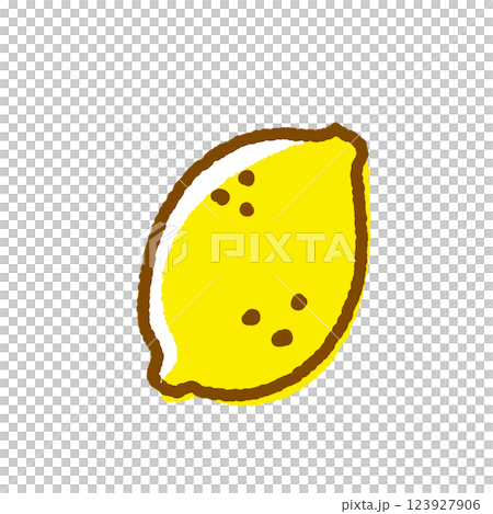 レモンのベクターイラスト 123927906