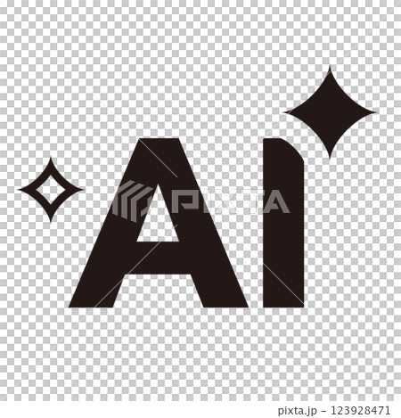 AI-inspired icon vector illustration 123928471