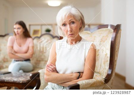 Mature quarrel 123928987