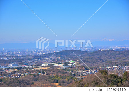 《愛知県》瀬戸市 岩巣山展望台からの眺望 《愛知県》瀬戸市 岩巣山展望台からの眺望 123929510