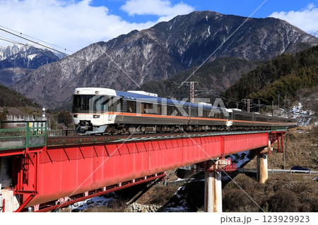 【JR東海】383系 特急「しなの」（中央本線：須原〜大桑） 123929923