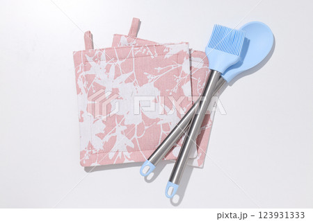 Cooking food in home, accessories for kitchen and cooking food 123931333