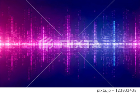 color glowing background with wave color glowing background with wave 123932438