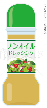 食品_調味料_ノンオイルドレッシング 123932472