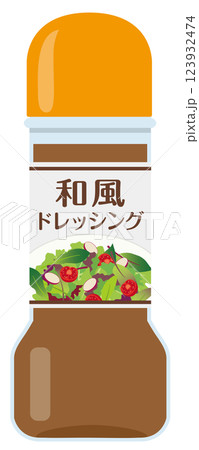 食品_調味料_和風ドレッシング 食品_調味料_和風ドレッシング 123932474