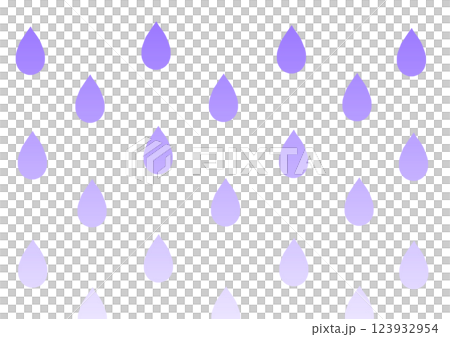 グラデーションしずく背景素材 123932954