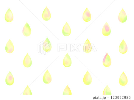 水彩風しずく背景素材 水彩風しずく背景素材 123932986