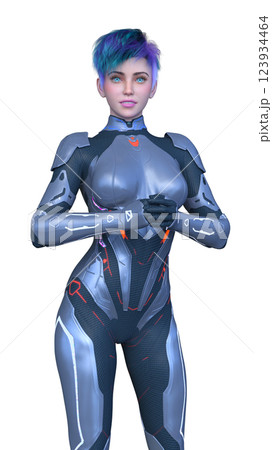 サイバーウーマン 123934464