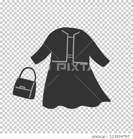 喪服 喪服 123934797