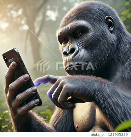 スマホゴリラ 123935839