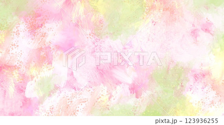 春の息吹をイメージした抽象背景イラストレーション ワーク 春の息吹をイメージした抽象背景イラストレーション ワーク 123936255