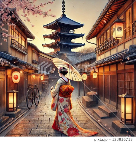 京都旅行 123936715