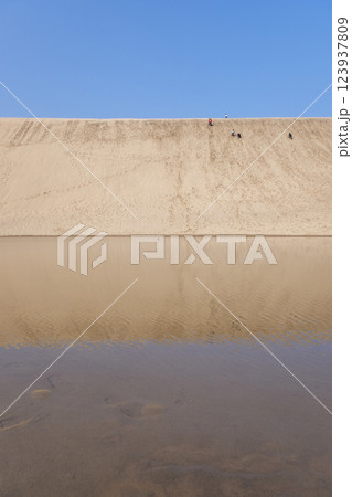 鳥取砂丘 123937809