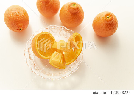 フロリダ州生まれミネオラオレンジ フロリダ州生まれミネオラオレンジ 123938225