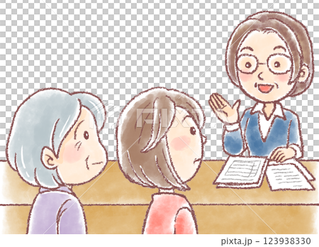 地區綜合中心諮商_護理諮詢_女性諮商師、老年婦女和中年女兒 地區綜合中心諮商_護理諮詢_女性諮商師、老年婦女和中年女兒 123938330