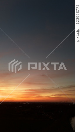 A wonderful evening by the river, sunset. A wonderful evening by the river, sunset. 123938773