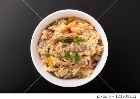 鰹のなまり焼き　炊き込みごはん 123939112