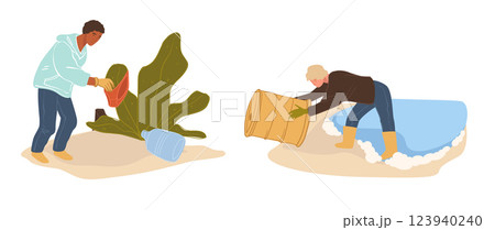Cleaning Up Pollution By Volunteers 123940240