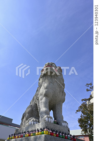 上野天満宮の狛犬【吽の像】（名古屋市千種区） 123940301