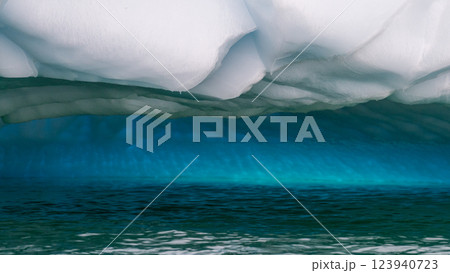 Antarctic landscape near Cuverville Island 123940723