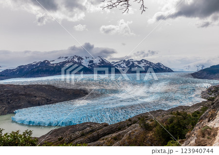 Hiking the W-Trek in Torres Del Paine 123940744