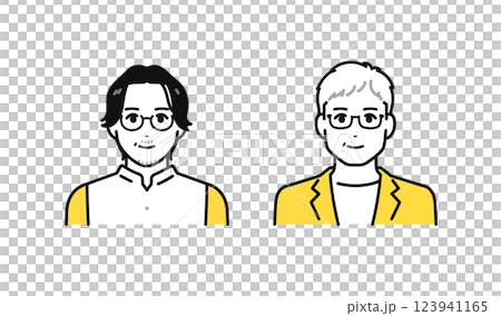 デザイナー・クリエイターの人物アイコン デザイナー・クリエイターの人物アイコン 123941165