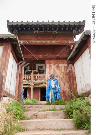 Manjusri monastery entrance view, Mongolia Manjusri monastery entrance view, Mongolia 123941449