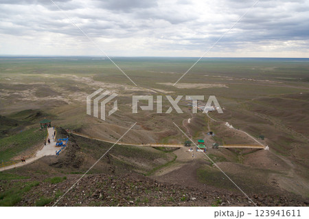 Sajnsand buddhist monastery, Gobi region,Mongolia. Khamariin Khiid Monastery 123941611