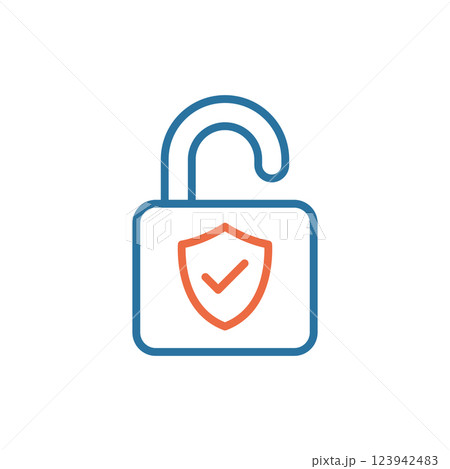 100% secure pay icon in flat style. Privacy guarantee vector illustration on isolated background. Safety risk sign business concept. 100% secure pay icon in flat style. Privacy guarantee vector illustration on isolated background. Safety risk sign business concept. 123942483