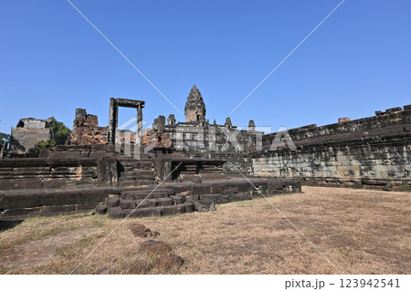 ロリュオス遺跡群・バコン寺院,アンコール遺跡群/カンボジア ロリュオス遺跡群・バコン寺院,アンコール遺跡群/カンボジア 123942541