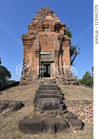 ロリュオス遺跡群・バコン寺院,アンコール遺跡群/カンボジア ロリュオス遺跡群・バコン寺院,アンコール遺跡群/カンボジア 123942570