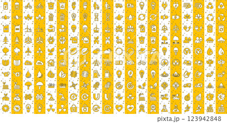 Eco environment icons set in comic style. Ecology cartoon vector illustration on white isolated background. Bio emblem splash effect sign business concept. Eco environment icons set in comic style. Ecology cartoon vector illustration on white isolated background. Bio emblem splash effect sign business concept. 123942848