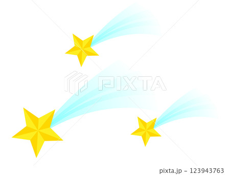 流れ星 123943763